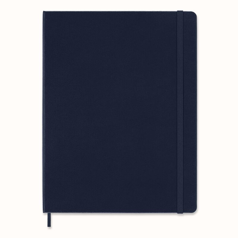 Moleskine XL Ruled Hard Notebook in Sapphire Blue image number 1